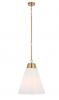 BRINE 40 PENDANT LIGHT ANTIQUE GOLD